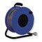 Spina 2P+T 16A - 4 prese +1 Schuko avvolgicavo prolunga